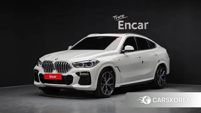 BMW X6 (G06) 2020 Белый из Кореи