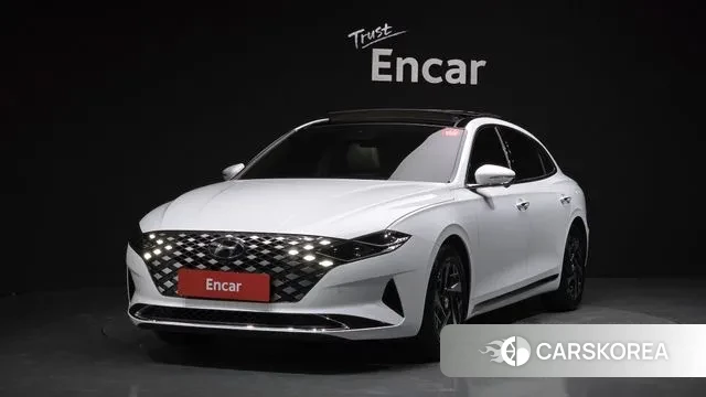 Hyundai The New Grandeur IG Hybrid 2022 Белый из Кореи