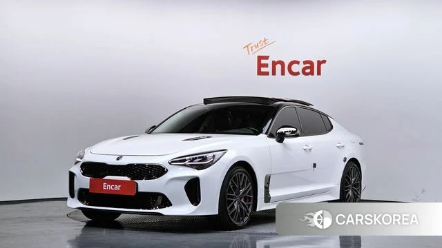 Kia Stinger 2018 Белый из Кореи