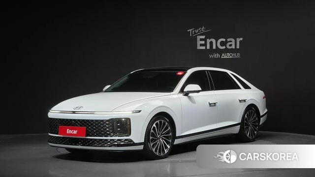 Hyundai Grandeur Hybrid (GN7) 2025 Белый из Кореи