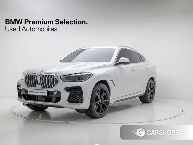 BMW X6 (G06) 2023 Белый из Кореи