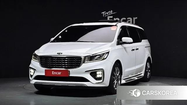 Kia The New Carnival 2018 Белый из Кореи