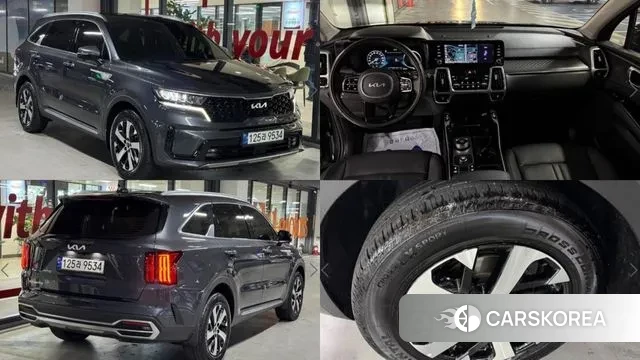 Kia Sorento 4th Generation 2022 Серый из Кореи