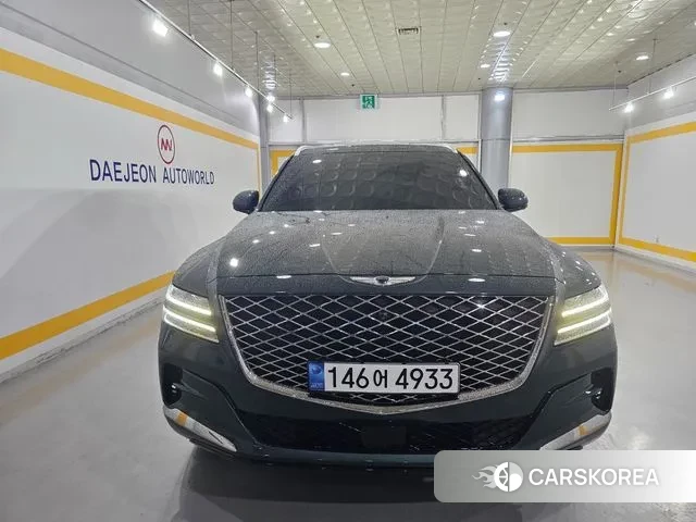 Genesis GV80 2023 Темно-зеленый из Кореи