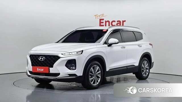 Hyundai Santa Fe TM 2018 Белый из Кореи