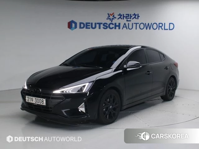 Hyundai The New Avante AD 2018 Черный из Кореи