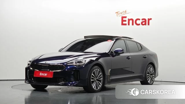 Kia Stinger 2018 Синий из Кореи