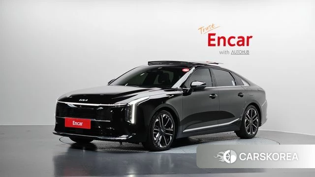 Kia The New K8 Hybrid 2024 Черный из Кореи