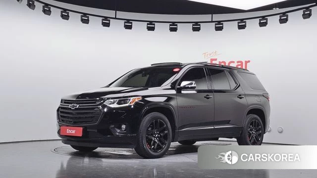 Chevrolet (GM Daewoo) Traverse 2021 Черный из Кореи