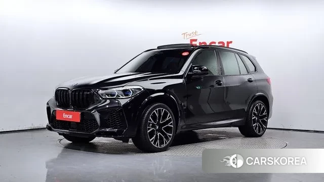 BMW X5M (G05) 2021 Черный из Кореи