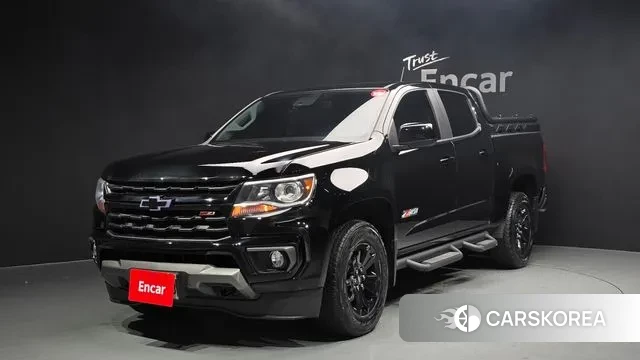 Chevrolet (GM Daewoo) Real New Colorado 2021 Черный из Кореи