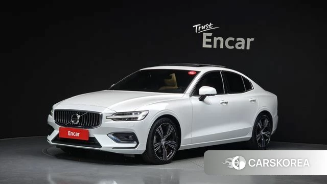 Volvo S60 3rd generation 2020 Белый из Кореи
