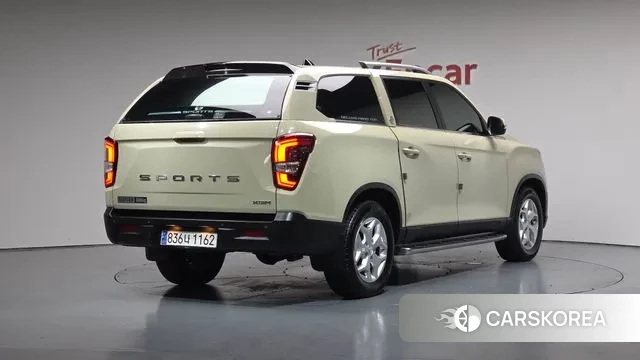 Ssangyong The New Rexton Sport 2024 Жемчужный цвет из Кореи