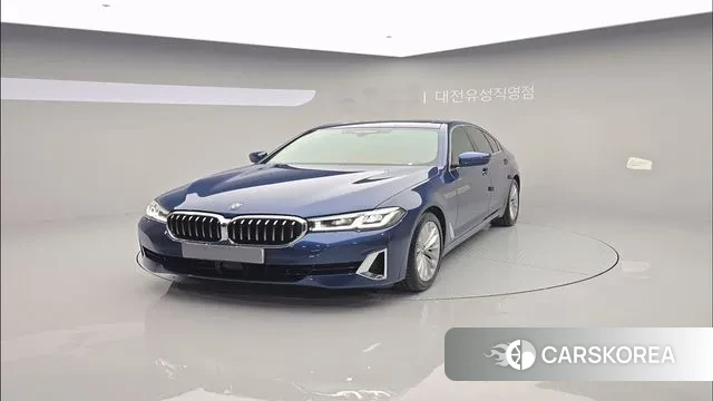 BMW 5 Series (G30) 2020 Синий из Кореи