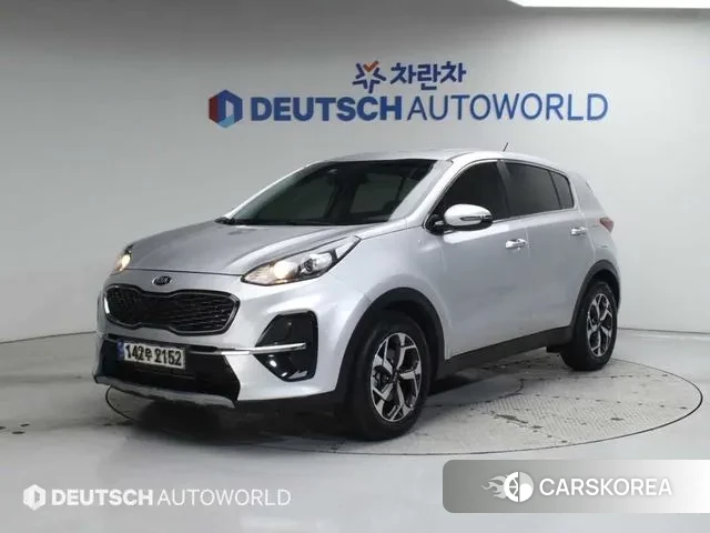 Kia Sportage The Bold 2021 Серебристо-серый из Кореи