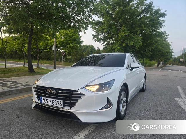 Hyundai Sonata (DN8) 2022 Белый из Кореи