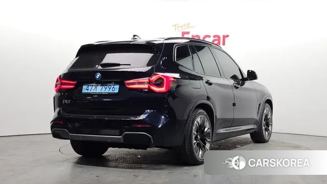BMW iX3 2022 Черный из Кореи