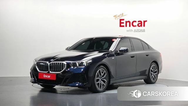 BMW 5 Series (G60) 2024 Черный из Кореи