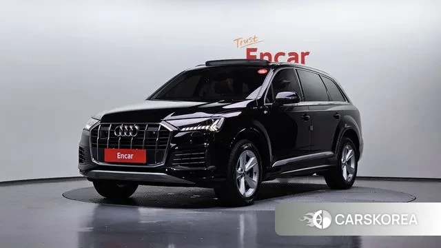 Audi Q7 (4M) 2020 Черный из Кореи
