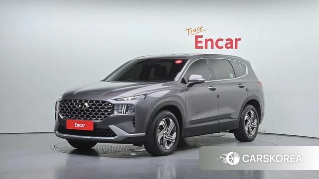 Hyundai The New Santa Fe 2022 Серый из Кореи