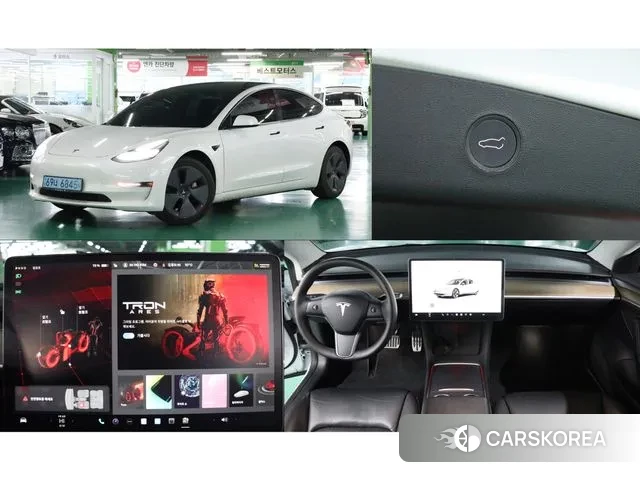 Tesla Model 3 2022 Белый из Кореи