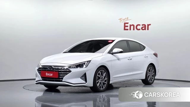 Hyundai The New Avante AD 2019 Белый из Кореи