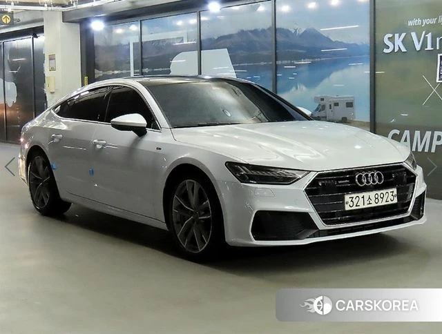 Audi A7 (4K) 2020 Белый из Кореи