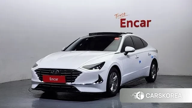 Hyundai Sonata (DN8) 2019 Белый из Кореи