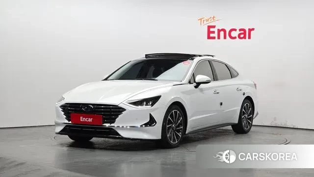 Hyundai Sonata (DN8) 2020 Белый из Кореи