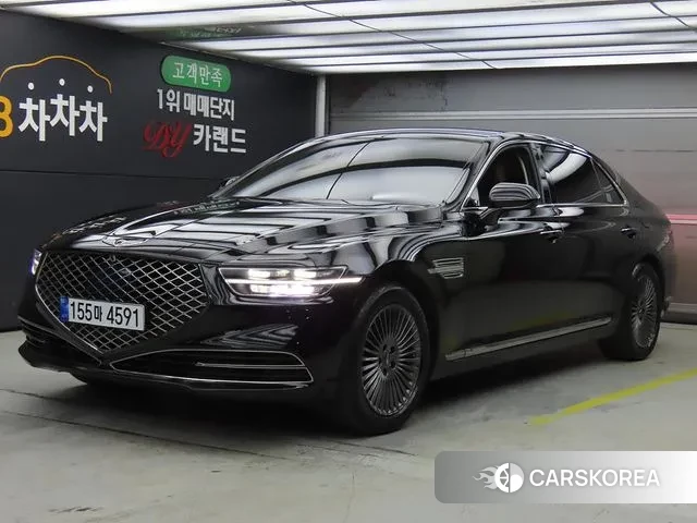 Genesis G90 2021 Черный из Кореи