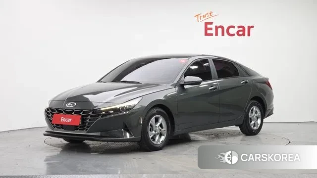 Hyundai Avante (CN7) 2021 Цвет тростника из Кореи