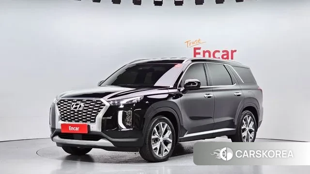 Hyundai Palisade 2021 Черный из Кореи