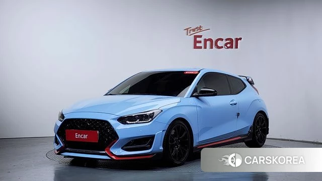Hyundai Veloster (JS) 2019 Небесно-голубой из Кореи