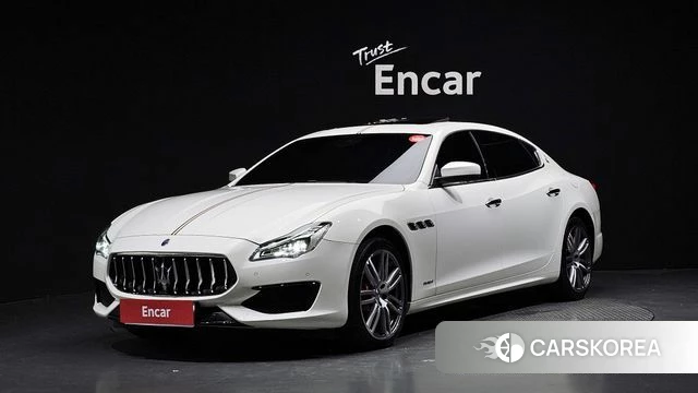 Maserati Quattroporte 2018 Белый из Кореи