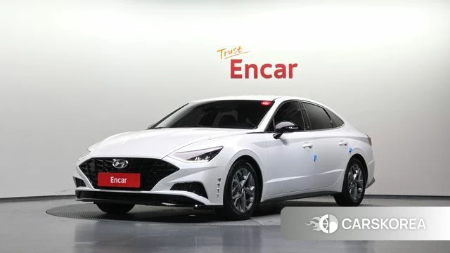 Hyundai Sonata (DN8) 2022 Белый из Кореи