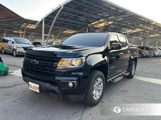 Chevrolet (GM Daewoo) Real New Colorado 2022 Черный из Кореи