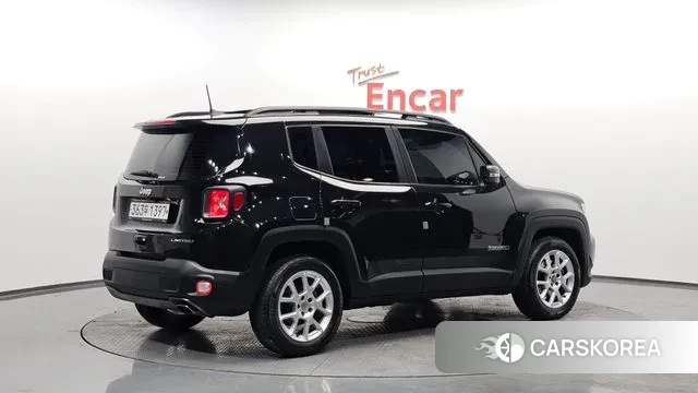 Jeep Renegade 2019 Черный из Кореи