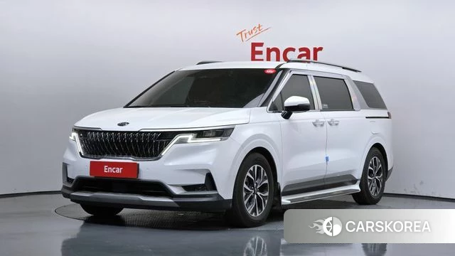 Kia Carnival 4th generation 2021 Белый из Кореи