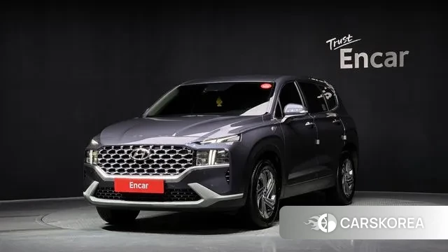 Hyundai The New Santa Fe 2020 Серый из Кореи