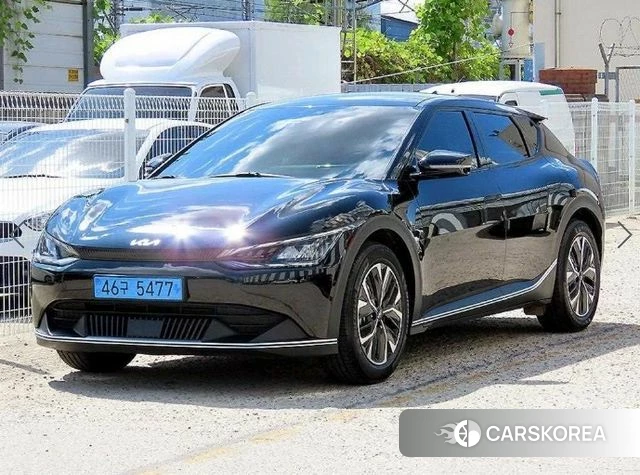Kia EV6 2022 Черный из Кореи