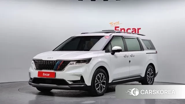 Kia Carnival 4th generation 2023 Белый из Кореи