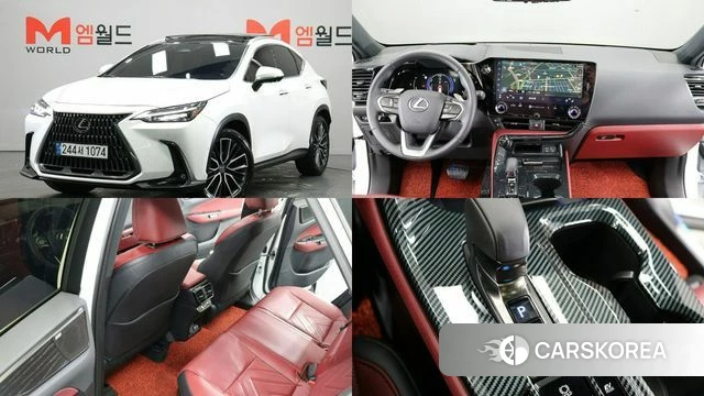 Lexus NX350h Second generation 2025 Белый из Кореи