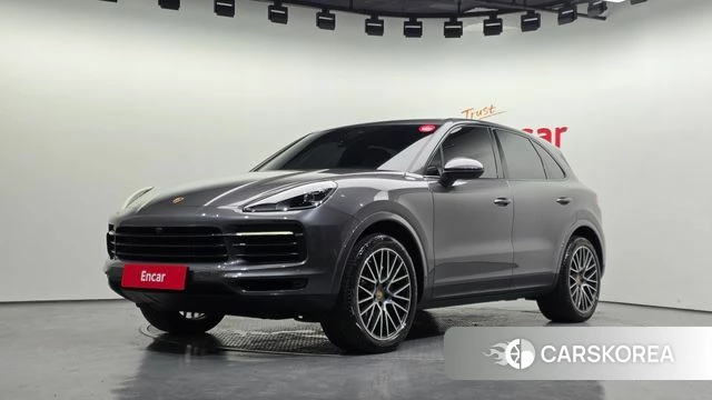Porsche Cayenne (PO536) 2021 Серый из Кореи