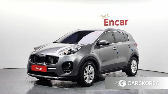 Kia Sportage 4th Generation 2018 Серый из Кореи