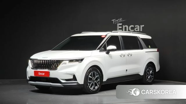 Kia Carnival 4th generation 2023 Белый из Кореи