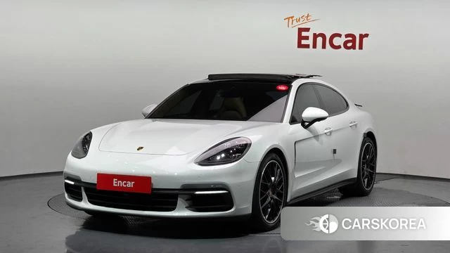 Porsche Panamera (971) 2018 Белый из Кореи