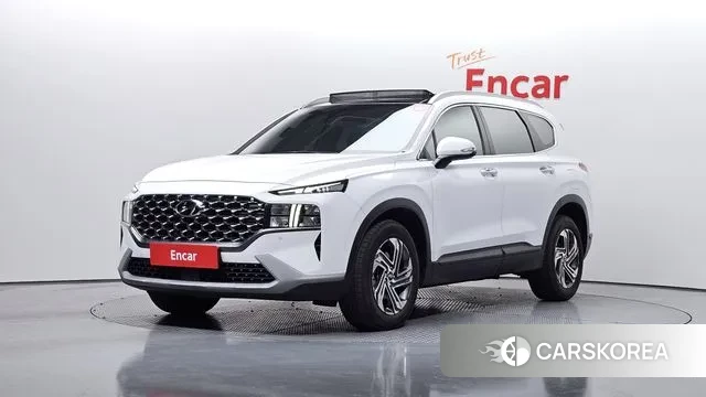Hyundai The New Santa Fe 2022 Белый из Кореи