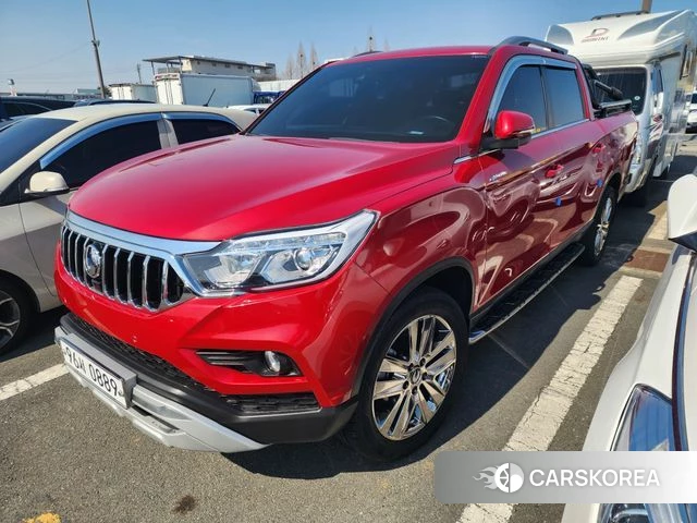 Ssangyong Rexton Sports Cannes 2019 Красный из Кореи