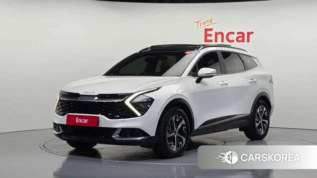 Kia Sportage 5th Generation Hybrid 2021 Белый из Кореи