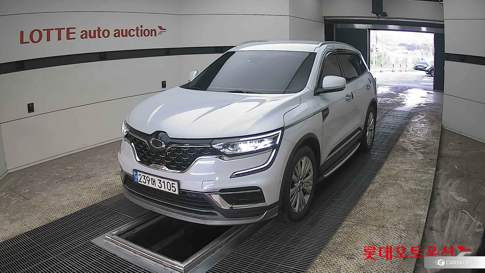 Renault Korea (Samsung) QM6 2021 Белый из Кореи